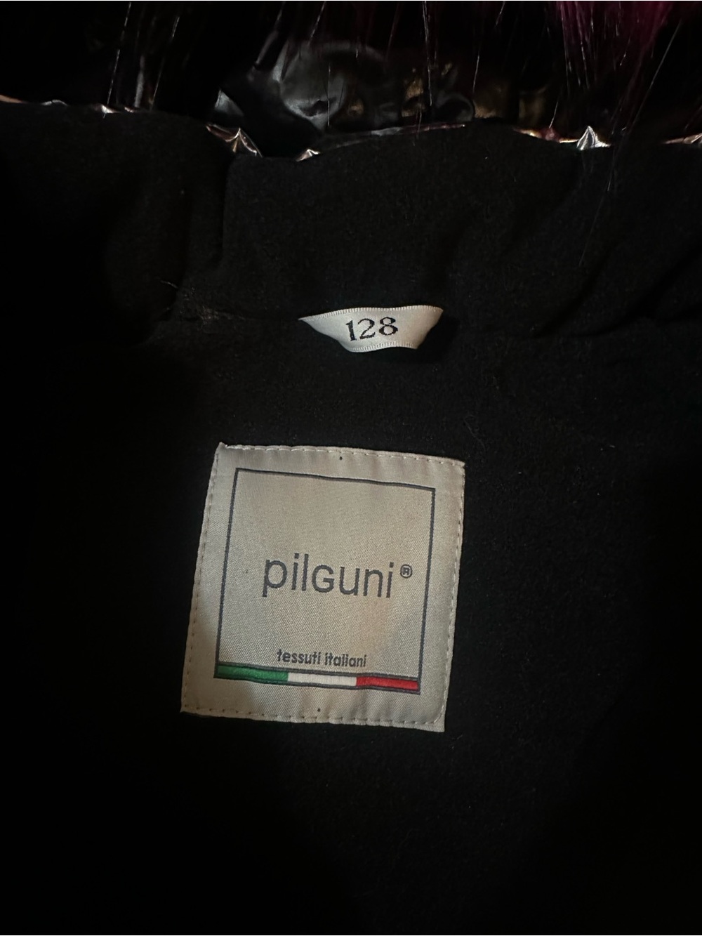Pilguni Girls Silver Ski Jacket with Fur Hood - Size 8y - Picture 5 of 11